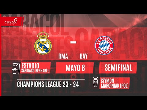 EN VIVO | Real Madrid (ESP) vs Bayern Múnich (ALE) - Champions League por el Fenómeno del Fútbol