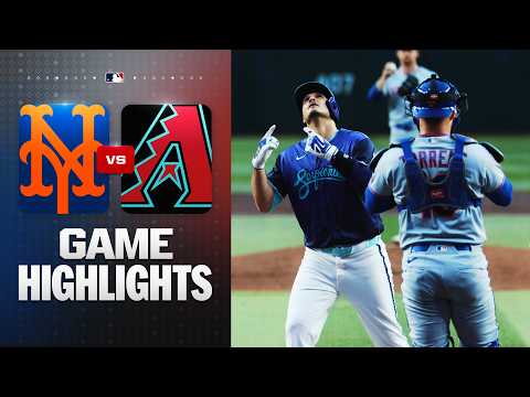 뉴욕 메츠 vs 애리조나 다이아몬드백스 경기 하이라이트 (5/8/26) | MLB 하이라이트