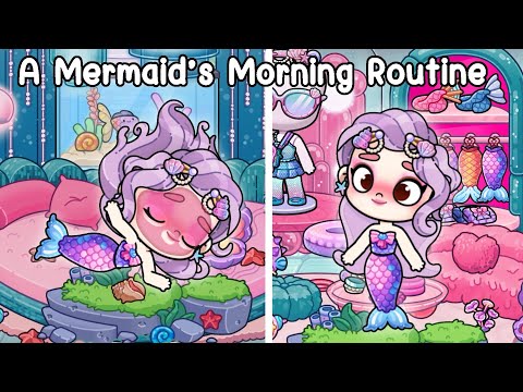 AMermaid’sMorningRoutine🧜🏻