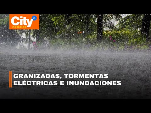 Jornada de emergencias y caos debido a las fuertes precipitaciones en Bogotá | CityTv