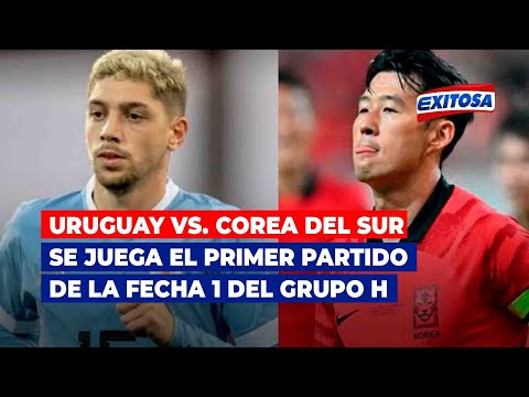 Uruguay vs. Corea del Sur:  se juega el primer partido de la fecha 1 del Grupo H en el Qatar 2022