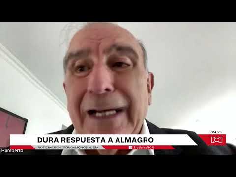 Humberto de la Calle calificó como “inaceptable” la carta de Luis Almagro sobre manifestaciones