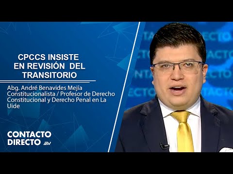 André Benavides habla de la postura del Consejo de Participación | Contacto Directo | Ecuavisa