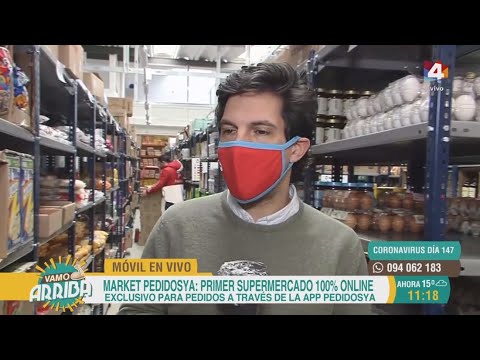 Vamo Arriba  - Market PedidosYa: primer supermercado 100% online