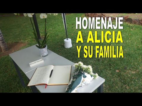 Homenaje a Alicia y su familia, fallecidos en un accidente en Rumanía