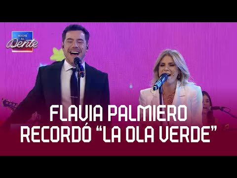 ¡VOLVIÓ LA OLA VERDE! Flavia Palmiero cantó con Fer Dente