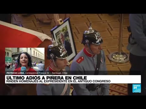 Informe desde Santiago: largas filas para rendir homenaje a Sebastián Piñera en el ex Congreso