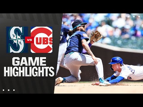 Mariners vs. Cubs Game Highlights (6/22/25) | MLB Highlights