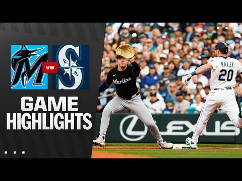 Marlins vs. Mariners Game Highlights (4/26/25) | MLB Highlights