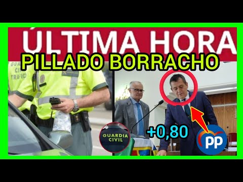 #ÚLTIMAHORA - CONCEJAL DEL PP IMPUTADO POR ALCOHOLEMIA - (+0,80)