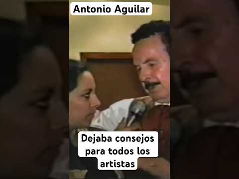 Consejos de Antonio Aguilar para todos los artistas que no se crean mucho #viral ?