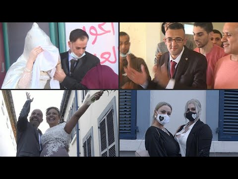 De Gaza a Gibraltar, la pandemia no frena las bodas… pero las modifica | AFP