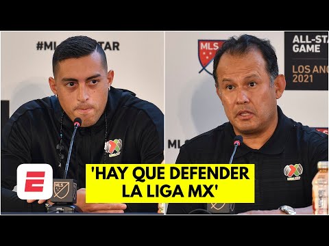 LIGA MX VS MLS. Rogelio Funes Mori y Juan Reynoso CALIENTAN el All Star Game | Rueda de prensa
