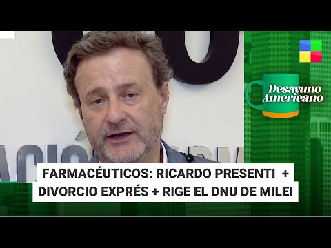 Ricardo Presenti + Divorcio exprés + DNU Milei #DesayunoAmericano | Programa Completo (29/12/23)