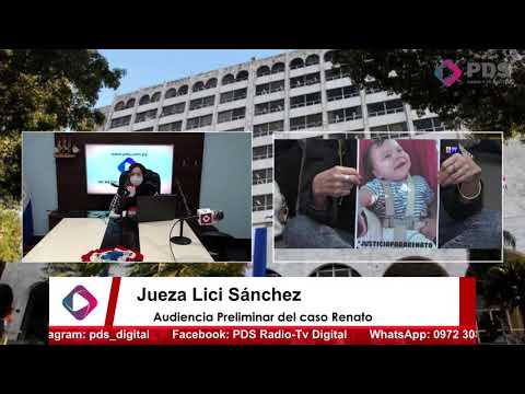 Entrevista - Jueza Lici Sánchez - Audiencia Preliminar del caso Renato