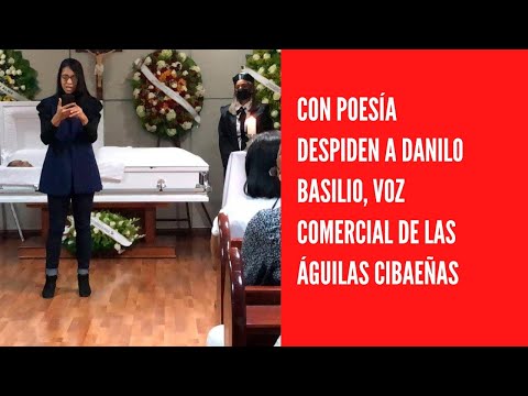 Con poesía despiden a Danilo Basilio, voz comercial de las Águilas Cibaeñas