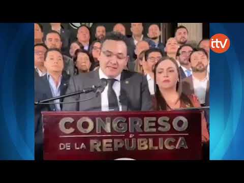 Guatemala suspende a la junta directiva del congreso