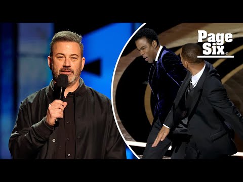 Jimmy Kimmel jokes Will Smith should’ve slapped Kanye West over Bianca Censori’s Grammys 2025 stunt