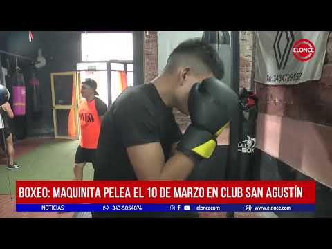 Boxeo: Maquinita pelea el 10 de marzo en Club San Agustín