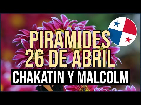 Pirámide Lotería de Panamá Viernes 26 de Abril 2024 - Pirámide de Chakatin y Malcolm Ramos