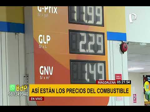 Magdalena: así están los precios de los combustibles hoy lunes 2 de agosto