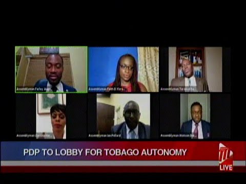 PDP To Lobby For Tobago Autonomy