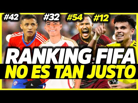 PERÚ CERCA DE PASAR A ECUADOR | COLOMBIA CASI TOP 10 DEL MUNDO | ANÁLISIS RANKING FIFA