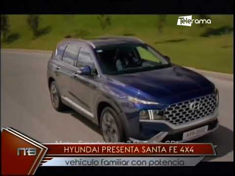 Hyundai presenta Santa Fé 4X4 vehículo familiar con potencia
