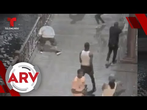 Difunden video de dos sujetos disparando desde un puente en Chicago | Al Rojo Vivo | Telemundo