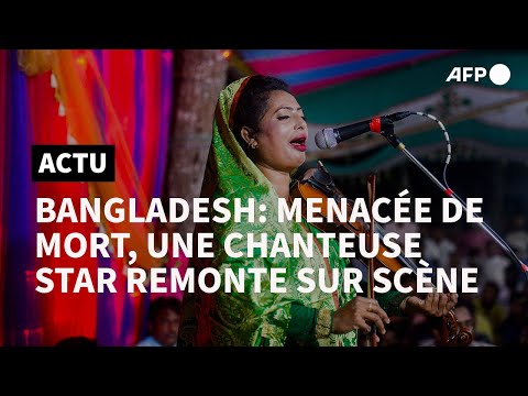 Bangladesh: une chanteuse star de retour sur scène après des menaces de mort d'islamistes | AFP