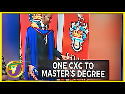 From One CXC to Master's Degree | TVJ News - Nov 8 2021