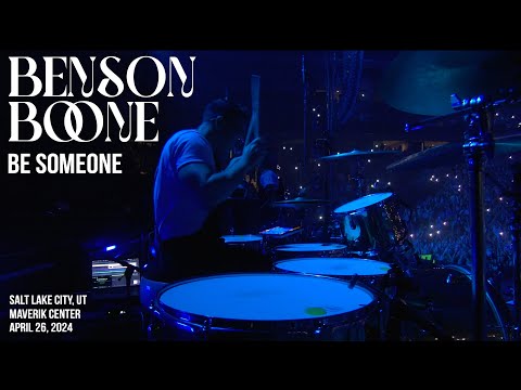 Benson Boone - Be Someone (Drum Cam) (Maverik Center, Salt Lake City, UT 2024)