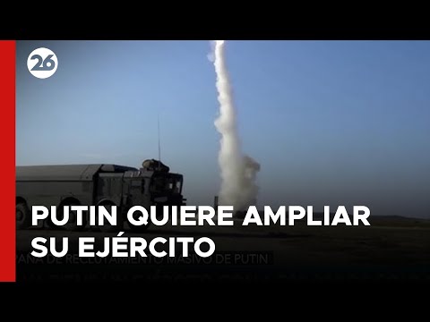 Putin quiere ampliar su ejército para llegar a 1.500.000 millones de efectivos | #26Global