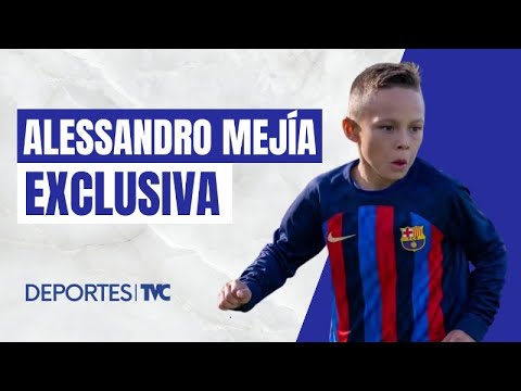 Alessandro Mejía, la joya catracha del FC Barcelona que se debate entre Honduras y España