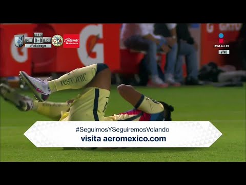 ¿Golpean en la cara a Roger Martínez del América