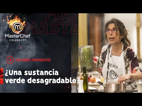 ¿Qué tenía la extraña “sustancia verde” que preparó María O'Donnell? - Masterchef La Revancha