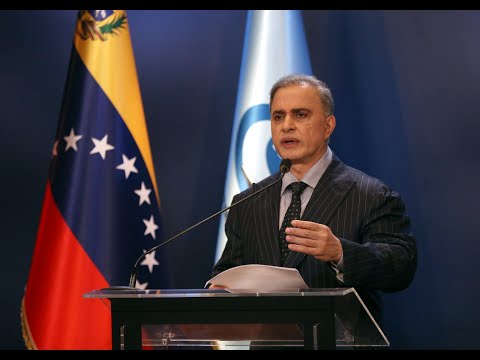 Tarek William Saab, rueda de prensa sobre conspiraciones contra Maduro en 2023, ordena detenciones