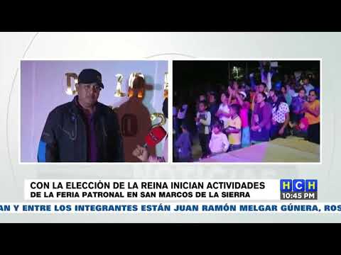 Con la elección de la Reina inician actividades de la Feria PAtronal en San Marcos de La Sierra