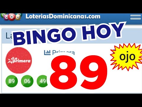 RESULTADOS de HOY..!! (( 89 )) BINGO HOY..! Loteria LA PRIMERA de HOY..! Números reales 05 para hoy