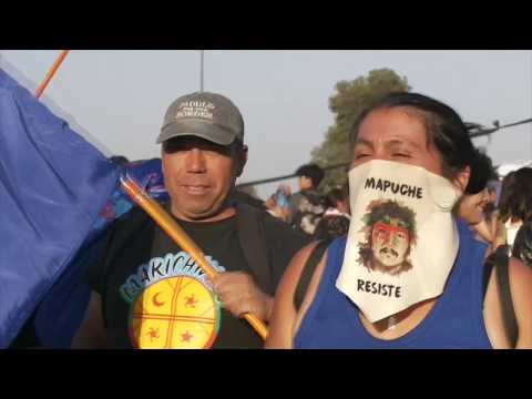 Miles se toman el centro de Santiago de Chile en la primera protesta del 2020