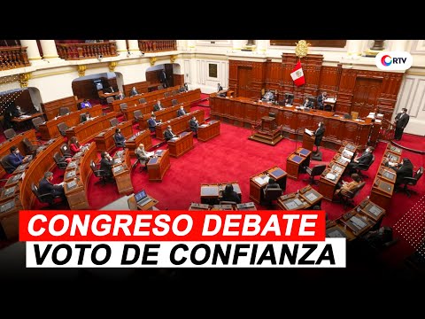 Violeta Bermúdez solicita voto de confianza ante el pleno del Congreso | EN VIVO