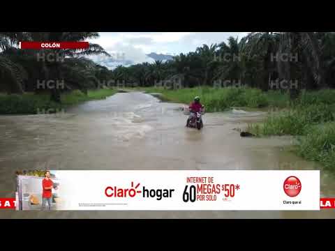 ¡No hay paso! Se desborda el río Aguán e inunda carretera de la Margen Izquierda, Tocoa