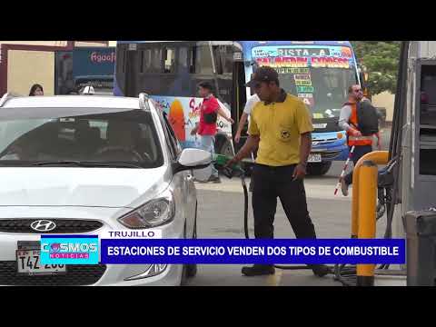 Trujillo: Estaciones de servicio venden dos tipos de combustible
