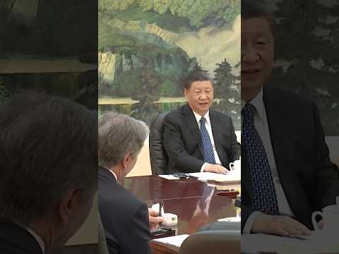 China's Xi Meets US Secretary of State Blinken in Beijing