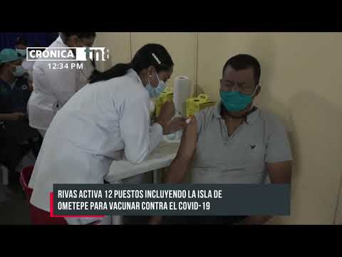 Voluntariamente familias de la Isla de Ometepe se inmunizan contra la COVID19 - Nicaragua