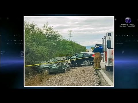 Automovilista perdió la vida en carretera la bonita a Villa de Guadalupe.