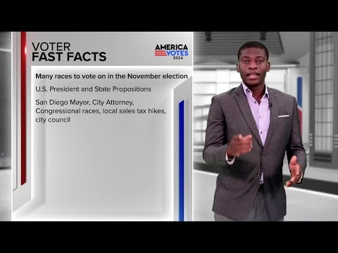 Voter Fast Facts: List of races this November