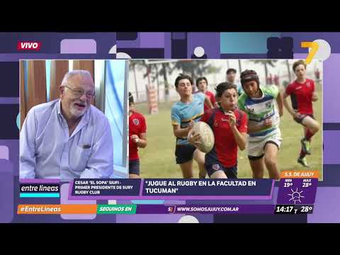Entre Líneas (23/04/24) - Nos visita Cesar El Sopa Siufi | Canal 7 Jujuy
