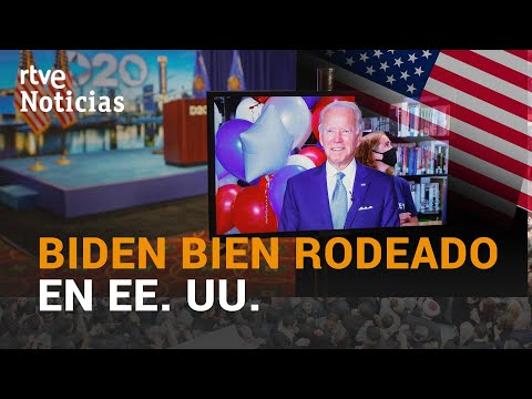 Amplia y variada MAYORÍA para JOE BIDEN en la CONVENCIÓN DEMÓCRATA de los Estados Unidos | RTVE