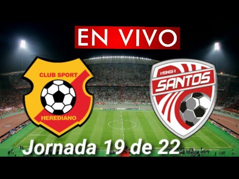 Donde ver Herediano vs. Santos en vivo, por la Jornada 19 de 22, Liga Costa Rica